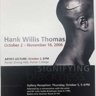 2006 Signifying blackness (Fall)