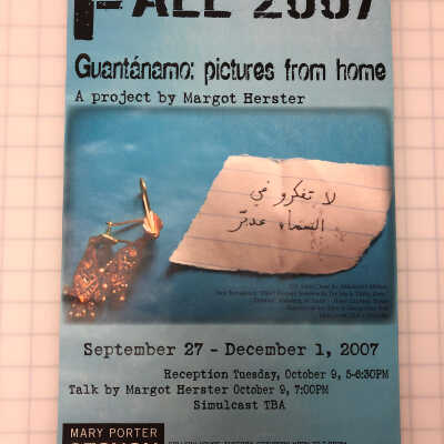 2007 Guantanamo: pictures from home (Fall)