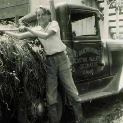 Walter Adams Jr, age 14 in 1942