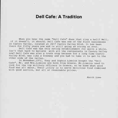 Dell Cafe