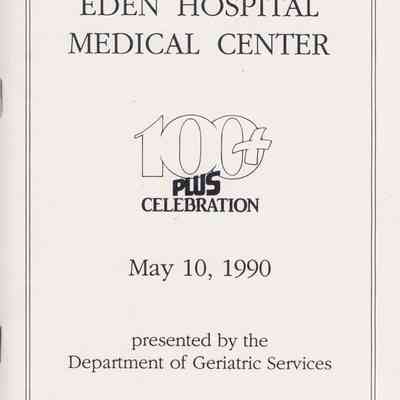 Eden Hospital 100 Plus Celebration