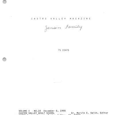 Castro Valley Magazine Vol 1 No. 10