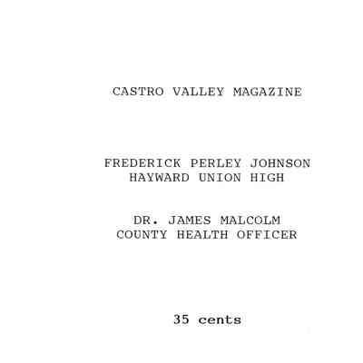 Castro Valley Magazine Vol 5 No. 42