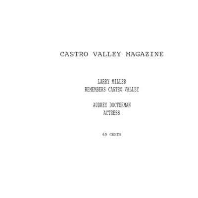 Castro Valley Magazine Vol 5 No. 41
