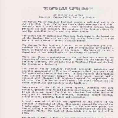 Castro Valley Sanitary District