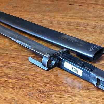 South Africa—M1 (Type A) Bayonet with Plastic Grip Scales - pre1969