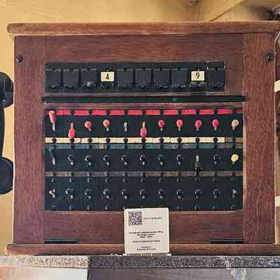 Vintage Ericsson Telephone PABX - 10 line - 1940s