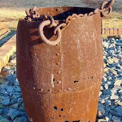 Mine Kibble (Cornish for Bucket) circa1920s
