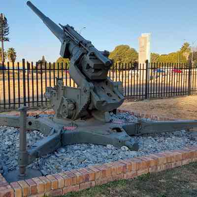 British QF 3.7" Anti Aircraft Gun - WW2