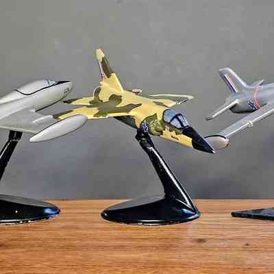 Die Cast models of Mirage F1 and Impala Mk2