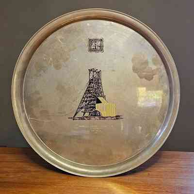 SJ Lennox - 1951 Inter Mine safety Competition commemorative Silver Plate.