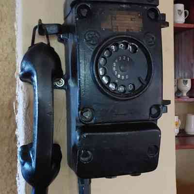 1950s - Vintage Underground Mine Telephone - Explosion proof.