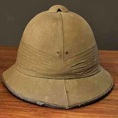 Pith Helmet - British Military - Boer War 1900