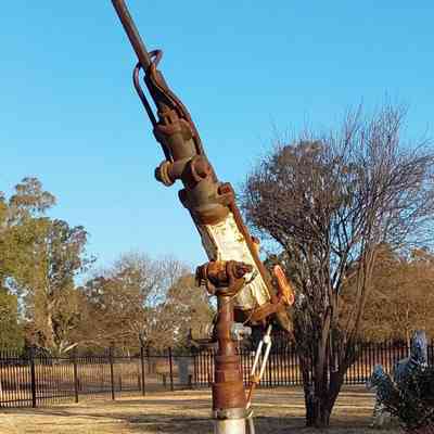 Vintage Mine Rock Drill - Pneumatic