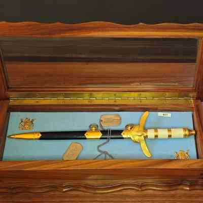 South African Air Force Ceremonial Dagger and Dogtags