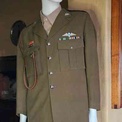 Commandant Tiko Brink - 1 Parachute Battalion - Donated uniform