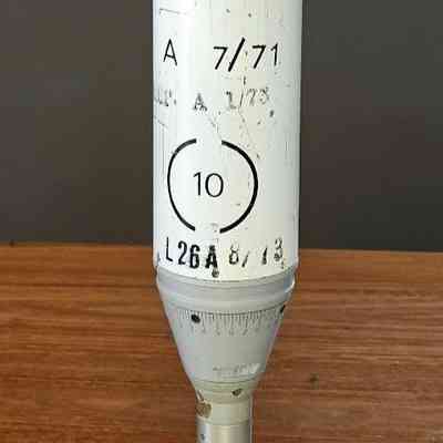 S.A.D.F. Illuminating 60mm.Mortar Bomb Shell Casing - M63 - Border War Period