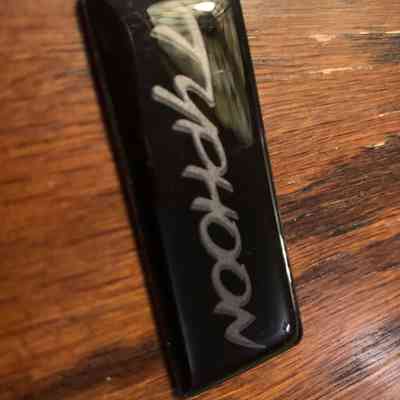 NOS 92-93 gmc typhoon glovebox emblem