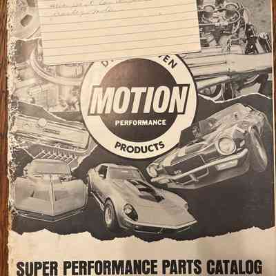 1974 Motion Catalog