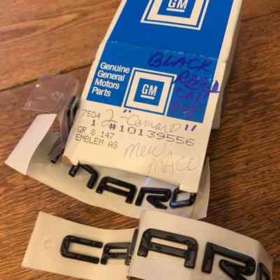 Camaro Callouts believed to be used on Maco