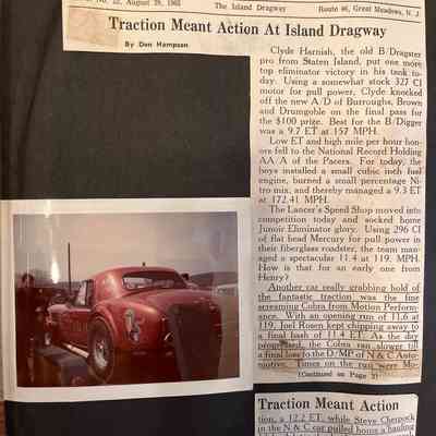 Pg2. Island Timeslip for the cobra shows 11.574 @ 119.21 (display case)