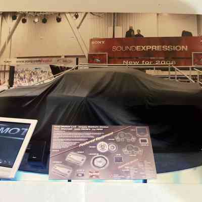 Motion Camaro before SEMA unveiling