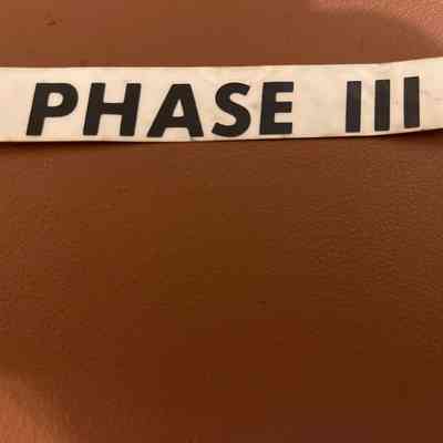 Phase III Decal