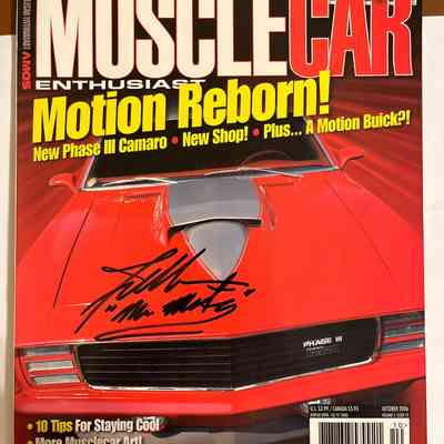 Muscle Car Enthusiest- Signed