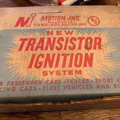 NOS transistor ignition for all cars.