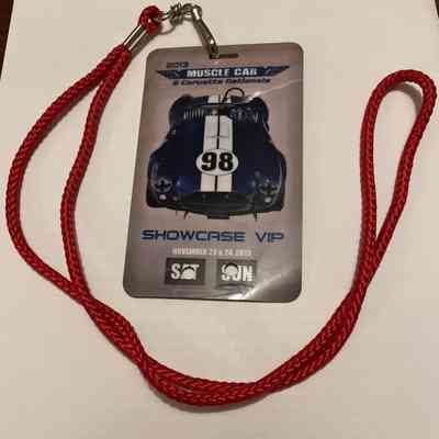 2013 Muscle Car & Corvette Nationals VIP Pass