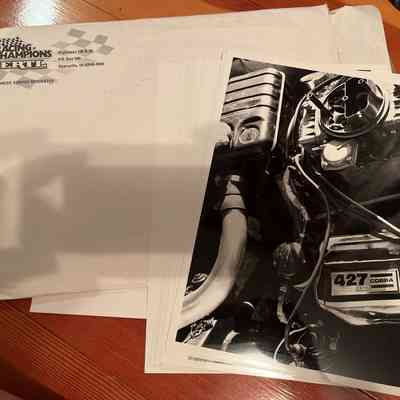 Photos returned from Ertl