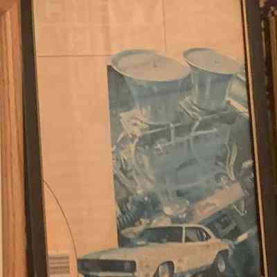 Framed Cover: 1976 Chevy Action