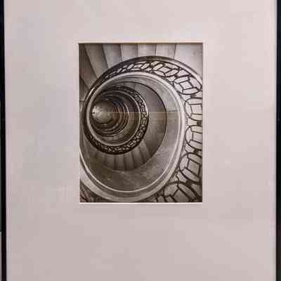 Bibliotheque National de France: Staircase Looking Down