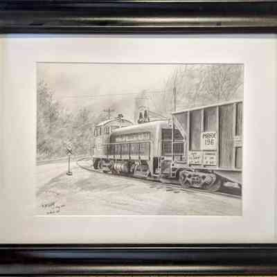 Milford Bennigton Railroad Locomotive