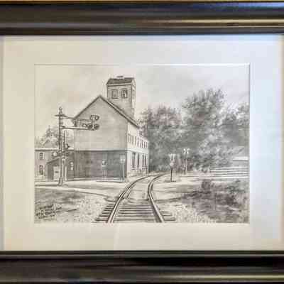 Looking Back at Route 31 Crossing