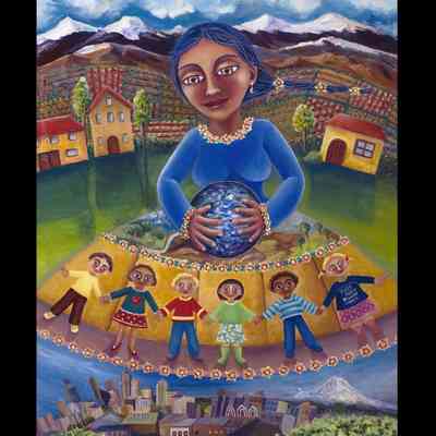 Santander_B 2009 Mother Earth and the New World