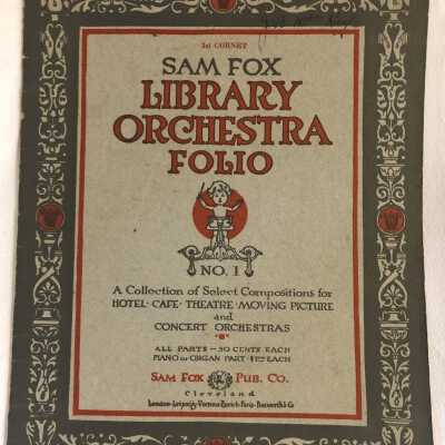 '1st Cornet Sam Fox Library Orchestra Folio No1'