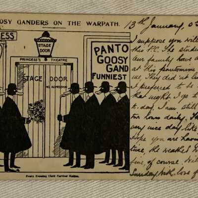'Goosy Ganders on the Warpath' 1905