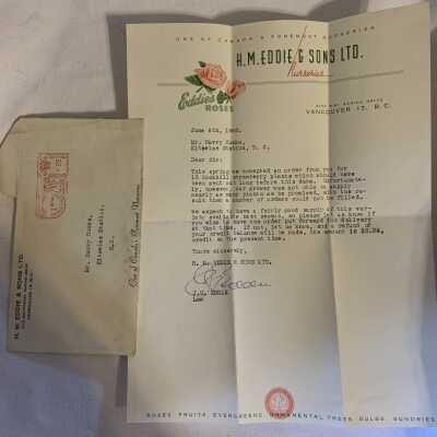 Strawberry Letter with Envelope