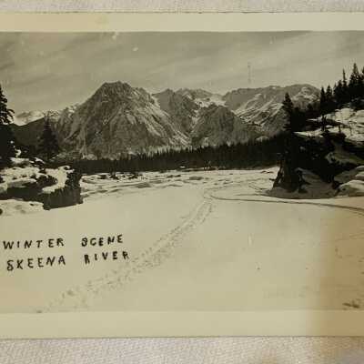 ‘Winter Scene Skeena River’