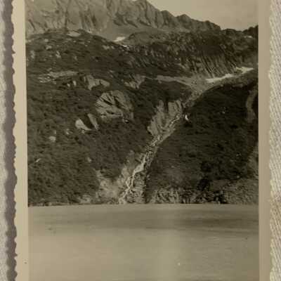 'Looking across Top Lake July 1944'