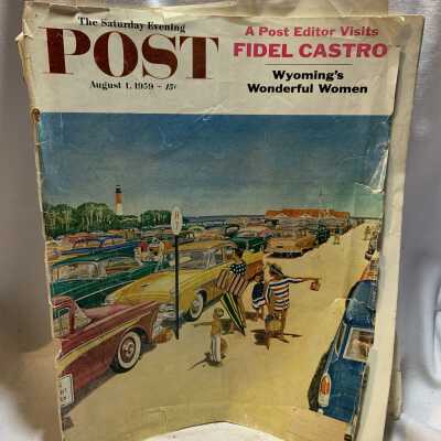 'The Saturday Evening Post August 1 1959' Magazine