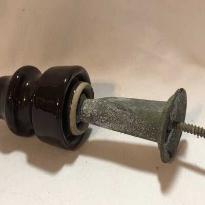 Insulator on Metal Post