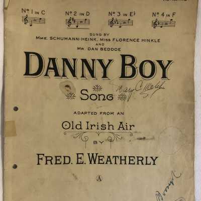 'Danny Boy' Sheet Music