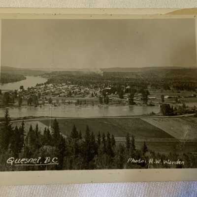 'Quesnel, B.C' 1947