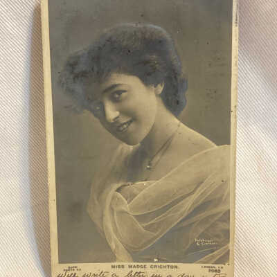 'Miss Madge Chrichton' 1906