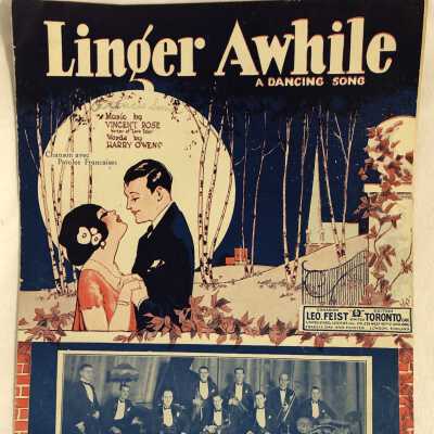 'Linger a While' Sheet Music