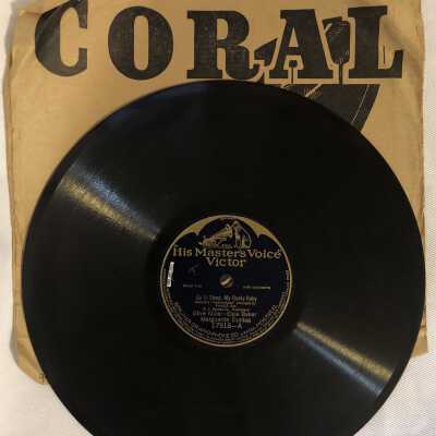 'Go to Sleep my Dusky Baby; Rockin' Time' Record