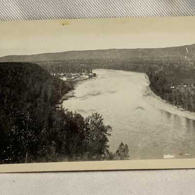 'Skeena River Looking Down to Hazelton... 1944'