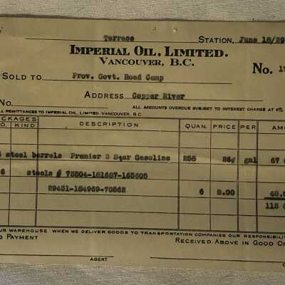 'Imperial Oil Limited 1929' Order